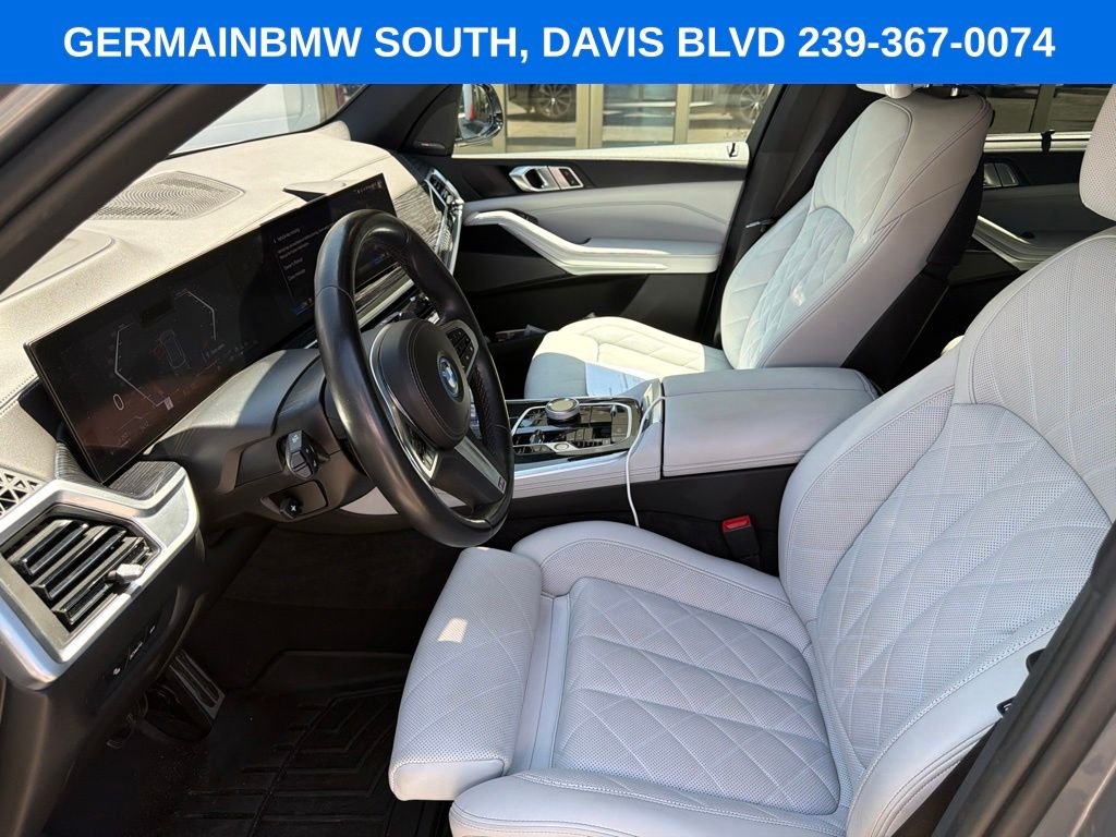 Certified Used 2024 Gray Metallic BMW xDrive50e image 12