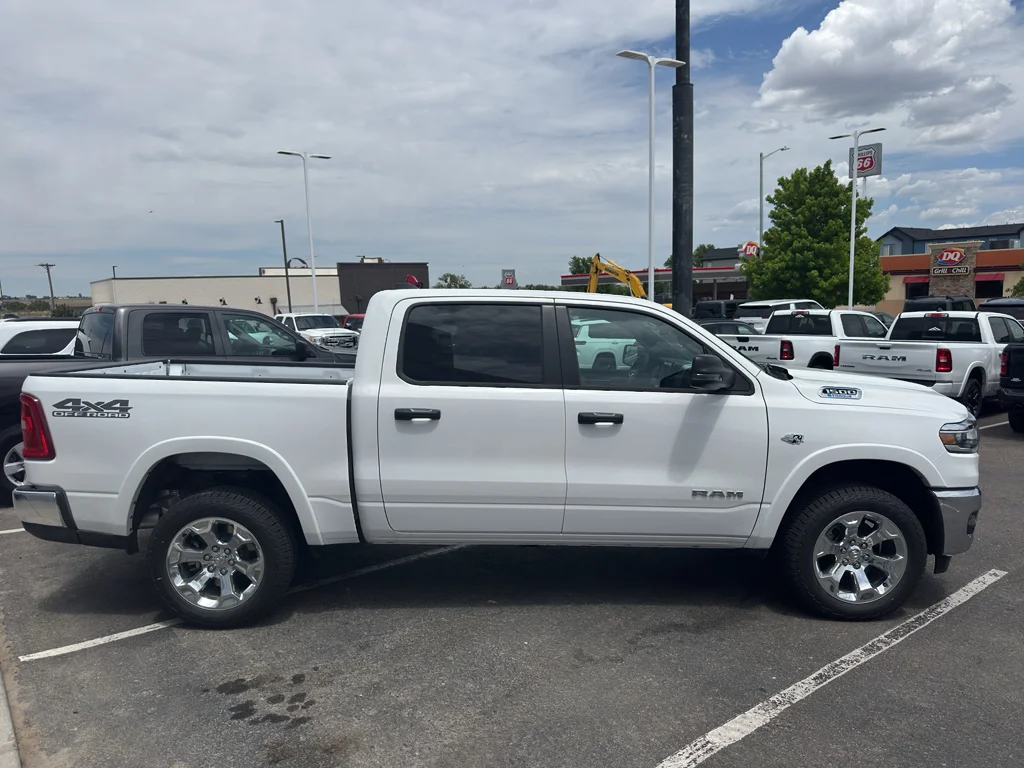 New 2026 Bright White Clear-Coat Exterior Paint RAM Big Horn image 6