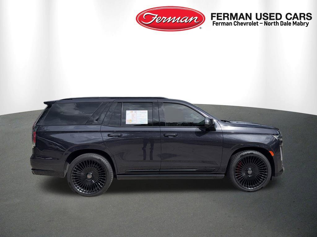 Used 2024 Galactic Gray Metallic Cadillac Sport Platinum image 2