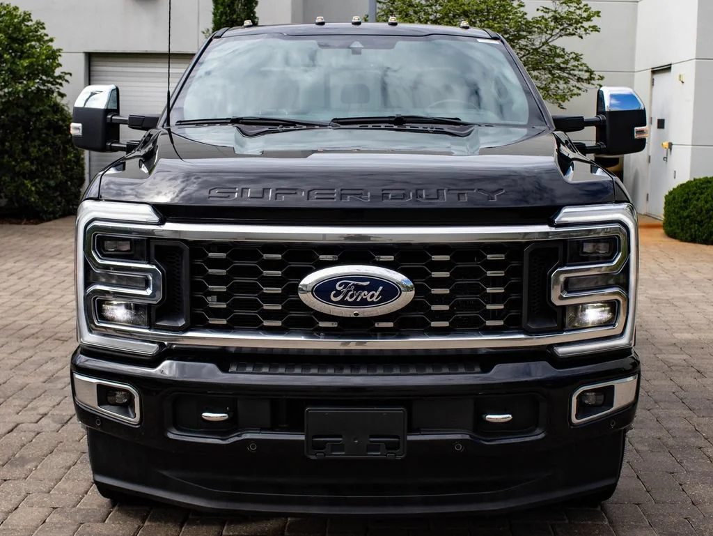 Used 2023 Agate Black Metallic Ford Platinum image 2