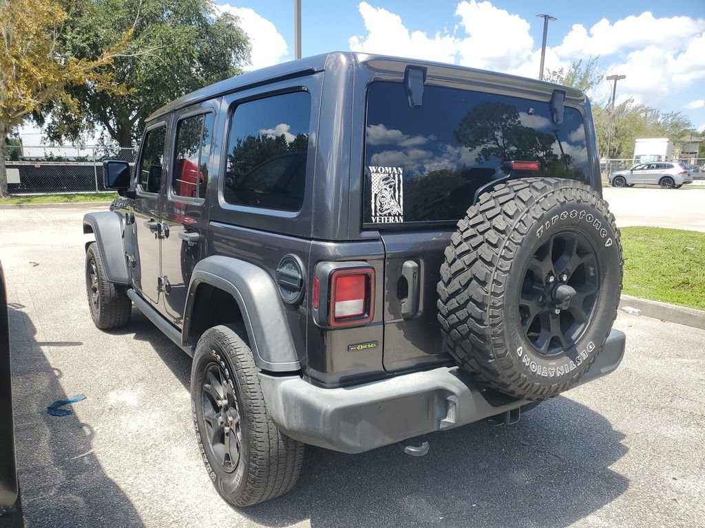 Used 2022 Gray Jeep Unlimited Willys image 3