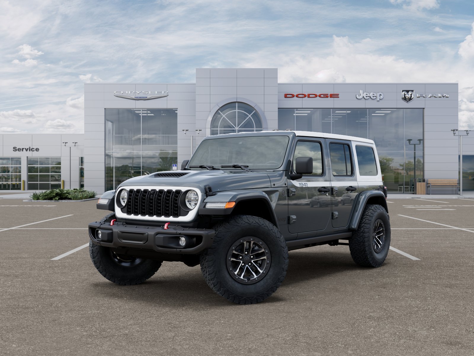 New 2026 Anvil Clear-Coat Exterior Paint Jeep Rubicon X image 1