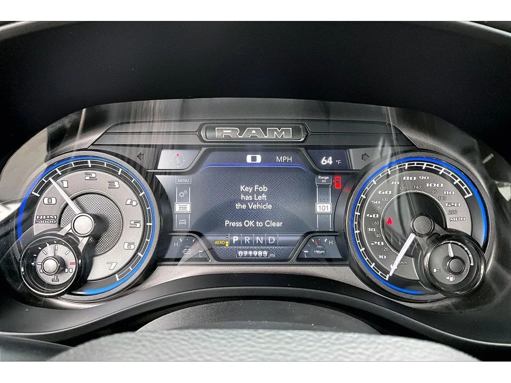 Used 2022 Diamond Black Crystal Pearlcoat Ram Limited image 20