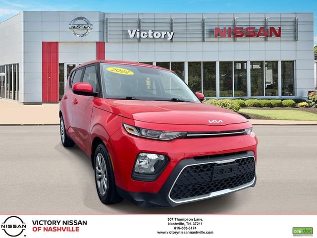 Used 2022 Red Kia LX image 1