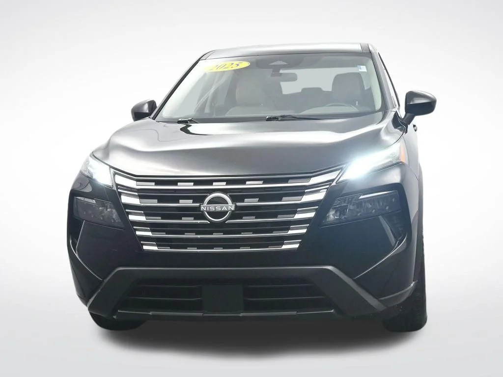 Certified Used 2025 Black Nissan SV image 2