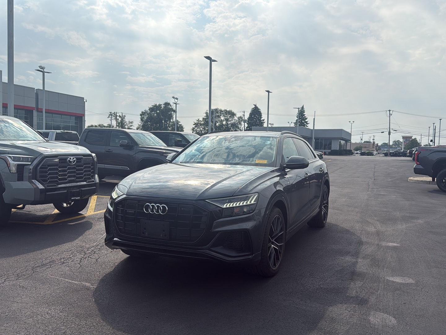 Used 2019 Daytona Gray Pearl Effect Audi Prestige image 2