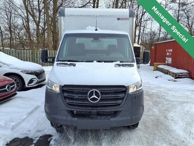 Used 2023 White Mercedes-Benz Cab Chassis 144 WB image 3