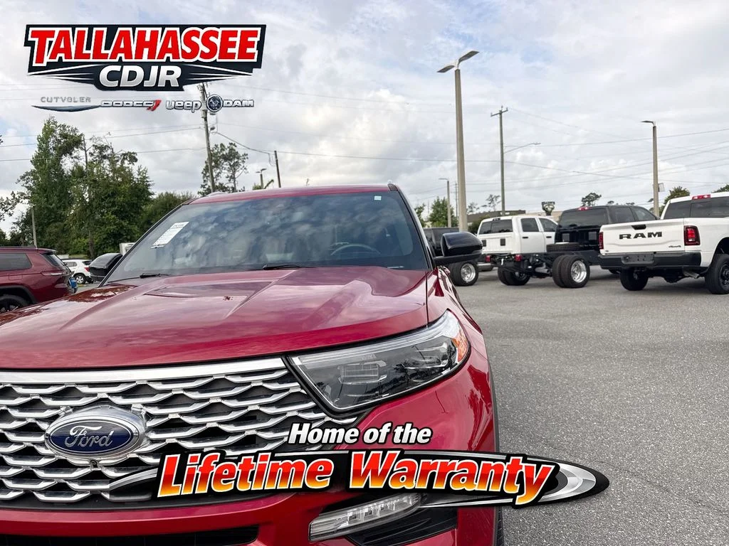 Used 2023 Red Metallic Ford Platinum image 11