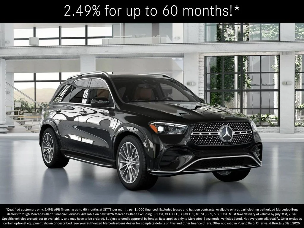 New 2026 Obsidian Black Metallic Mercedes-Benz GLE 580 image 10