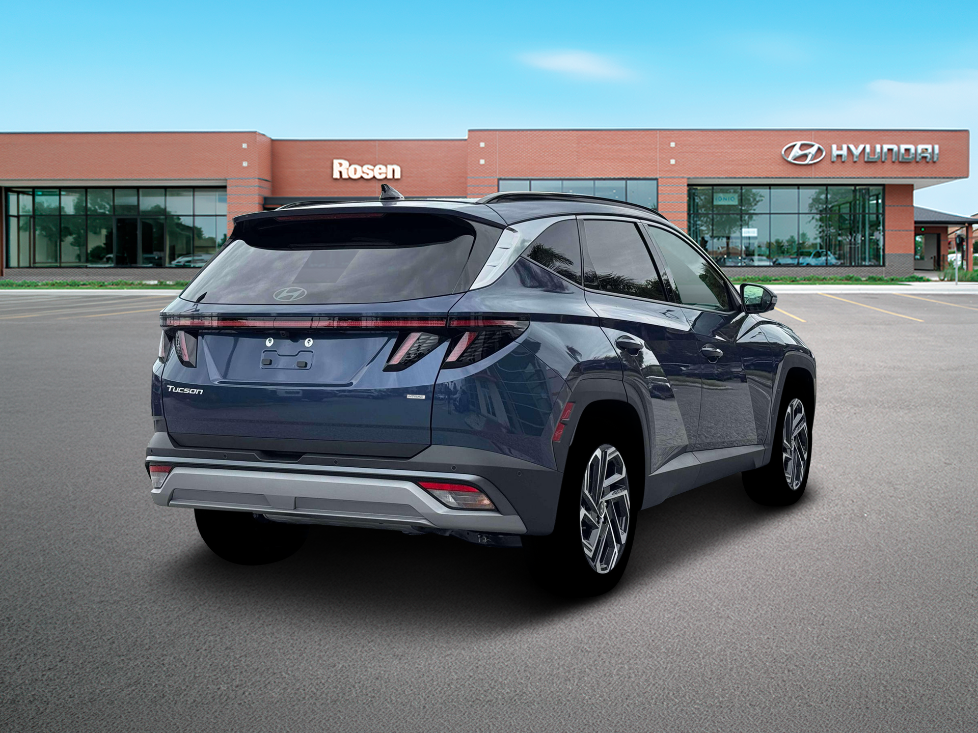 New 2026 Blue Hyundai Limited AWD image 7