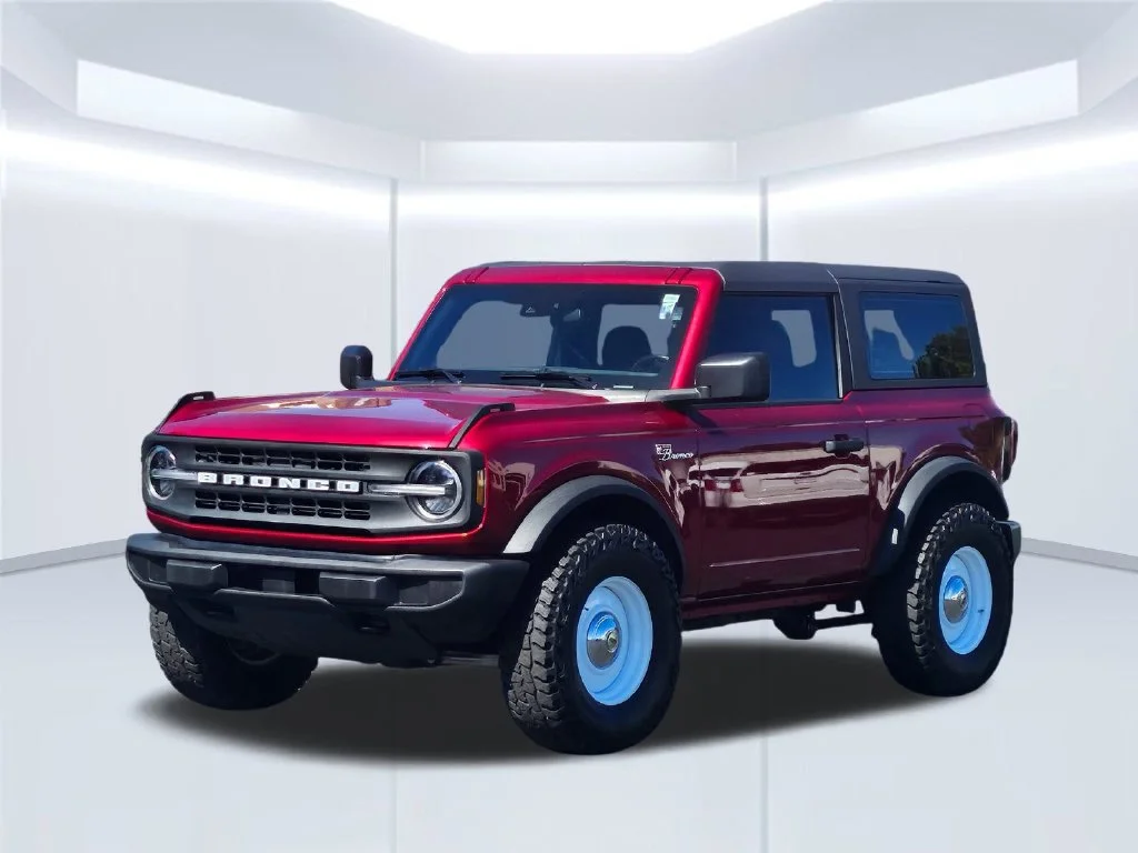 Used 2025 Ruby Red Metallic Ford Base image 2