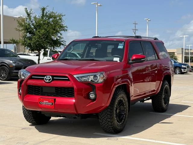 Certified Used 2023 BARCELONA RED MET. Toyota SR5 Premium image 9