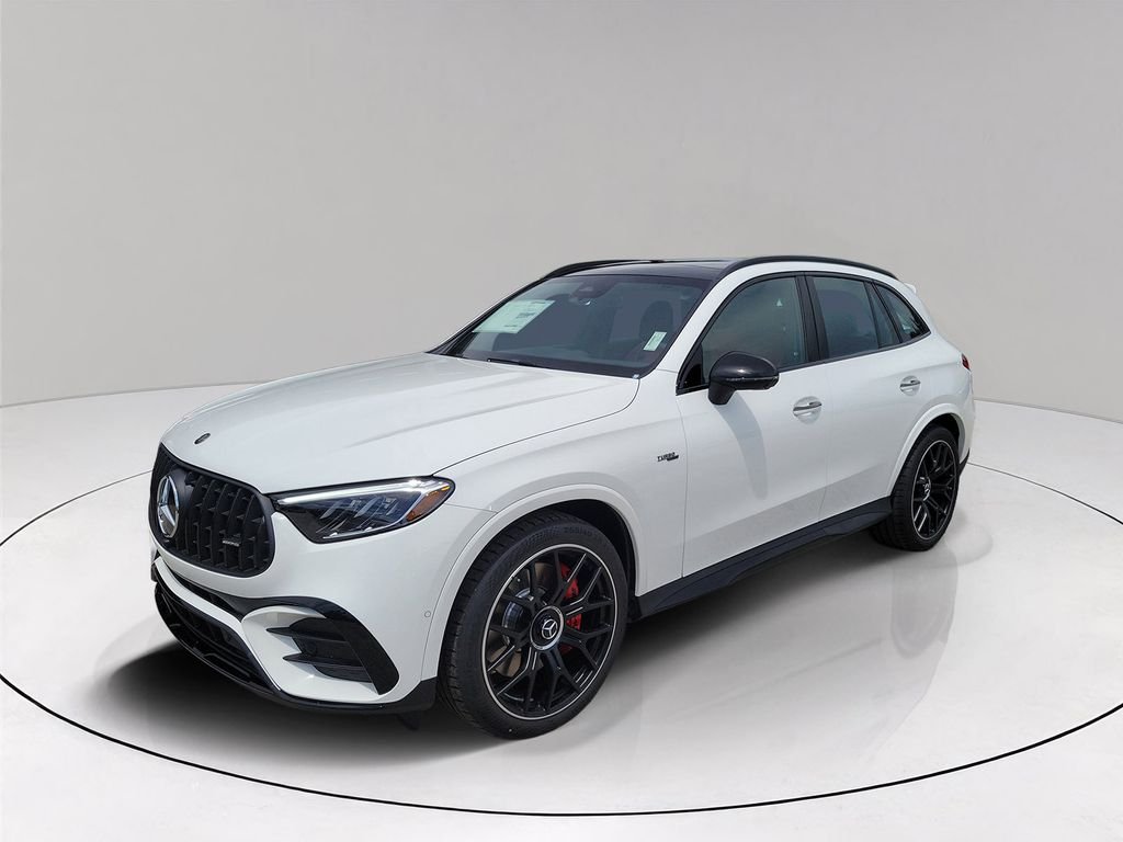 New 2027 Polar White Mercedes-Benz AMG® GLC 53 4MATIC+ SUV image 3