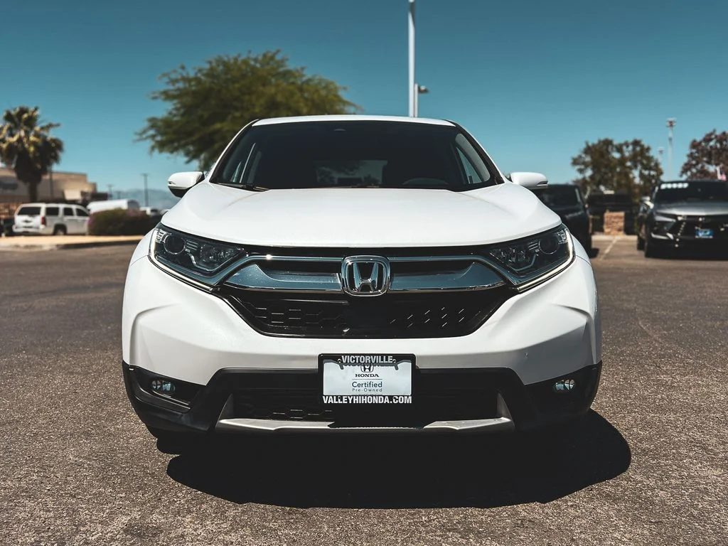 Certified Used 2019 Platinum White Pearl Honda EX image 3