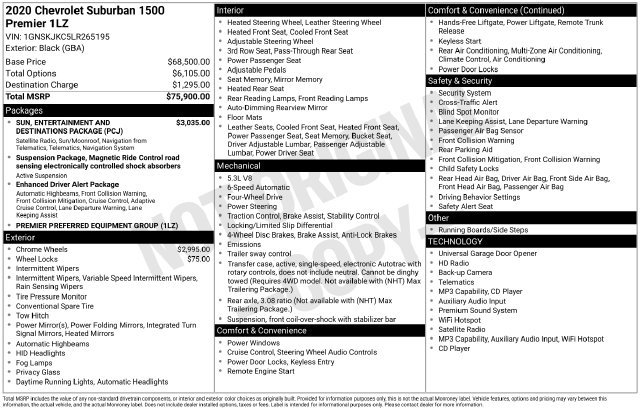Used 2020 Black Chevrolet Premier image 11