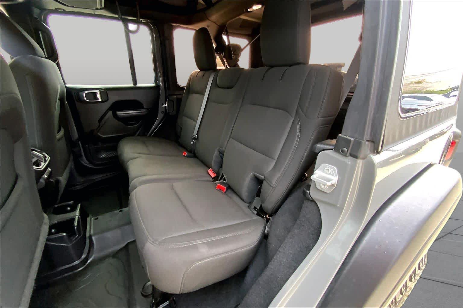 Used 2021 Sting-Gray Clearcoat Jeep Unlimited Willys image 19