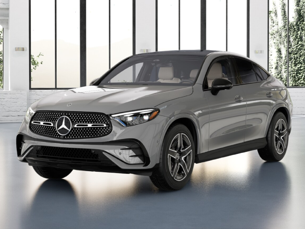New 2027 MANUFAKTUR Alpine Grey Mercedes-Benz GLC 300 Coupe 4MATIC® image 1
