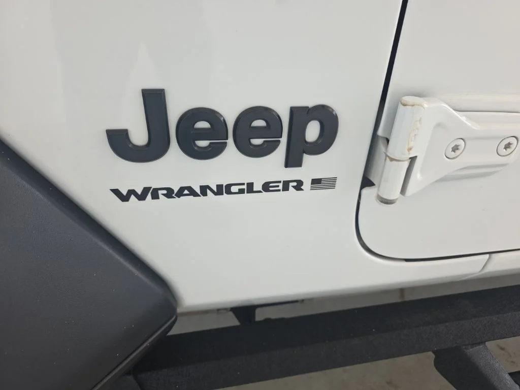 Used 2024 Bright White Clearcoat Jeep Willys image 5
