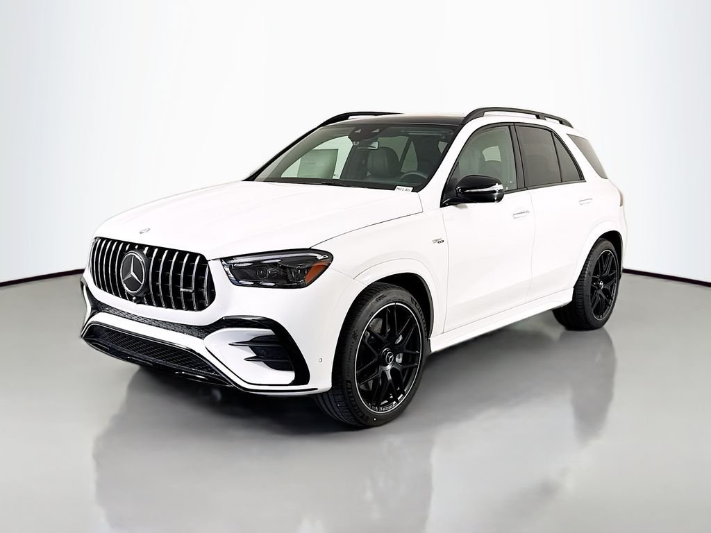 New 2026 Polar White Mercedes-Benz AMG® GLE 53 4MATIC+ SUV image 3