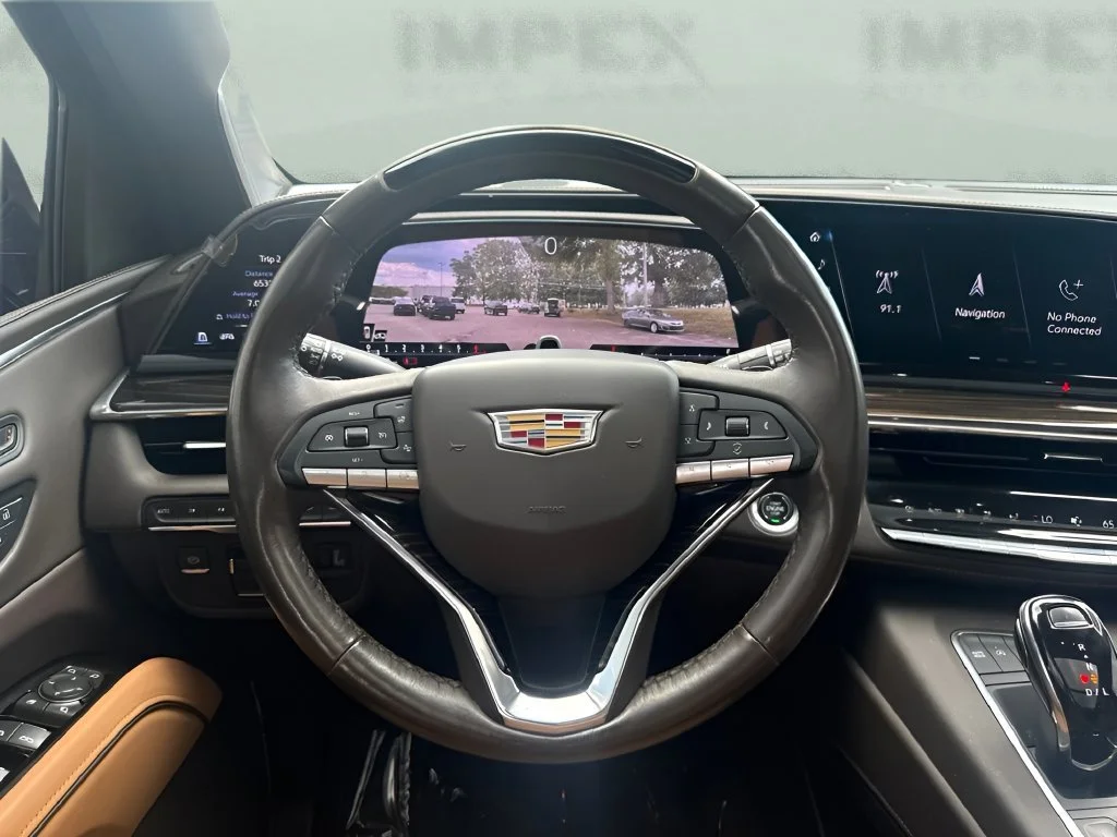 Used 2024 Galactic Gray Metallic Cadillac Sport image 18
