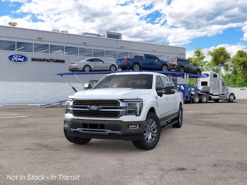 New 2026 Star White Metallic Tri-Coat Ford King Ranch image 2