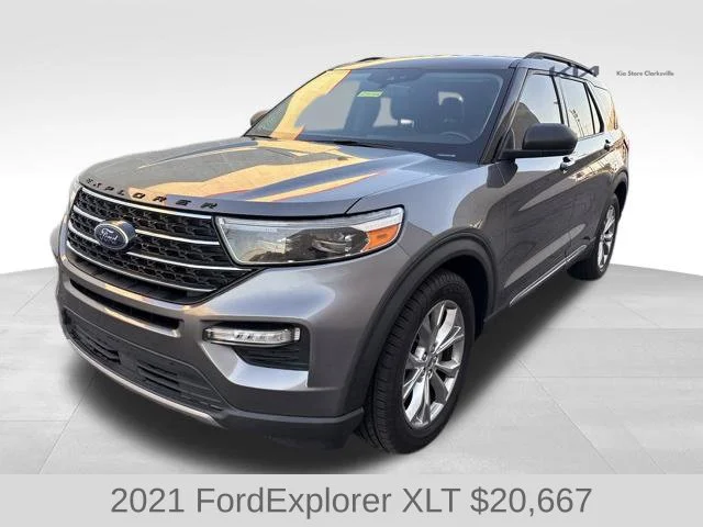 Used 2021 Gray Ford XLT image 4