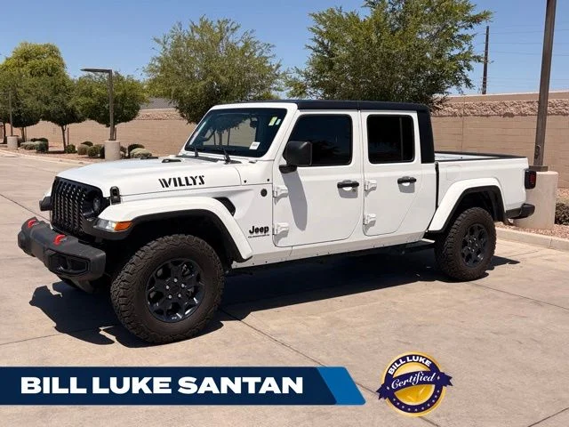 Certified Used 2023 White/off-white Jeep Willys image 1