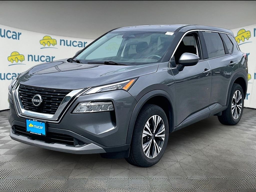 Used 2023 Gun Metallic Nissan SV image 3