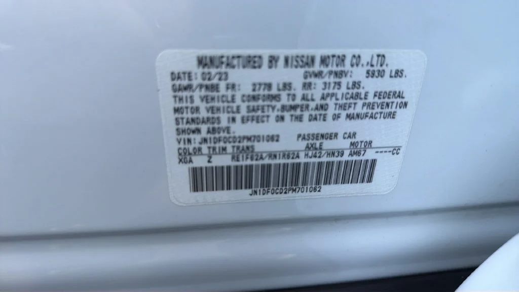 Certified Used 2023 Everest White Pearl Tricoat Black Diamond Pearl Nissan Platinum+ e-4orce image 7