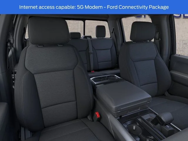 New 2026 Agate Black Metallic Ford XLT image 11