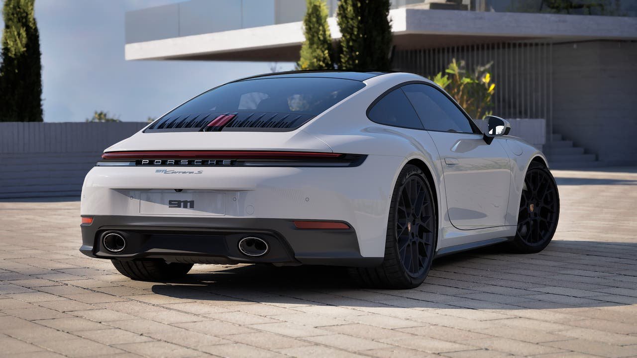 New 2027 White Porsche Carrera S image 9