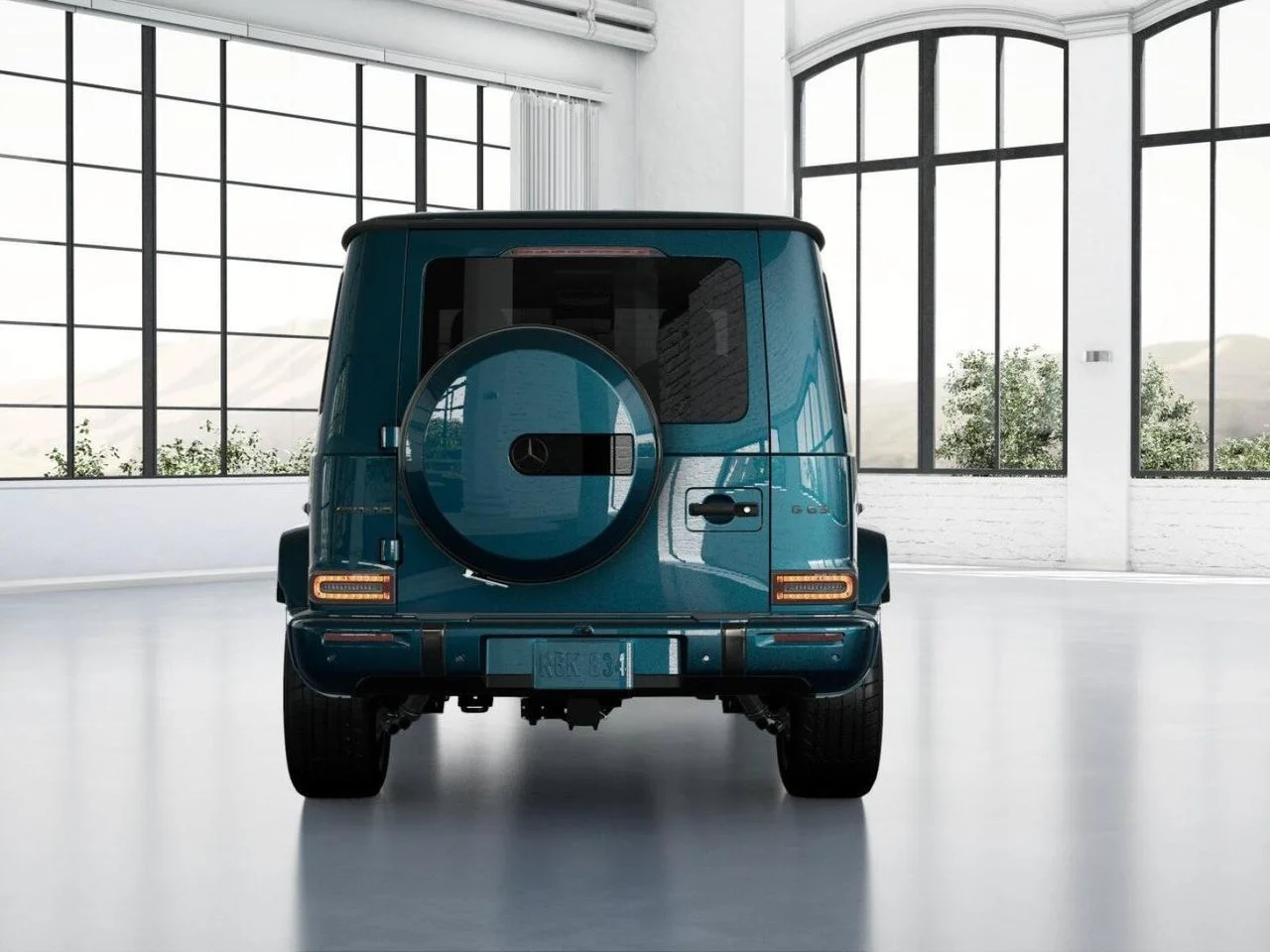 New 2027 MANUFAKTUR Sea Blue metallic Mercedes-Benz AMG® G 63 SUV image 25