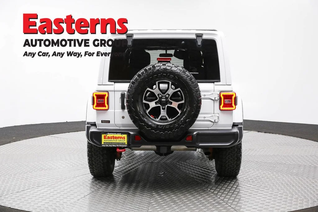 Used 2020 White Jeep Unlimited Rubicon image 6