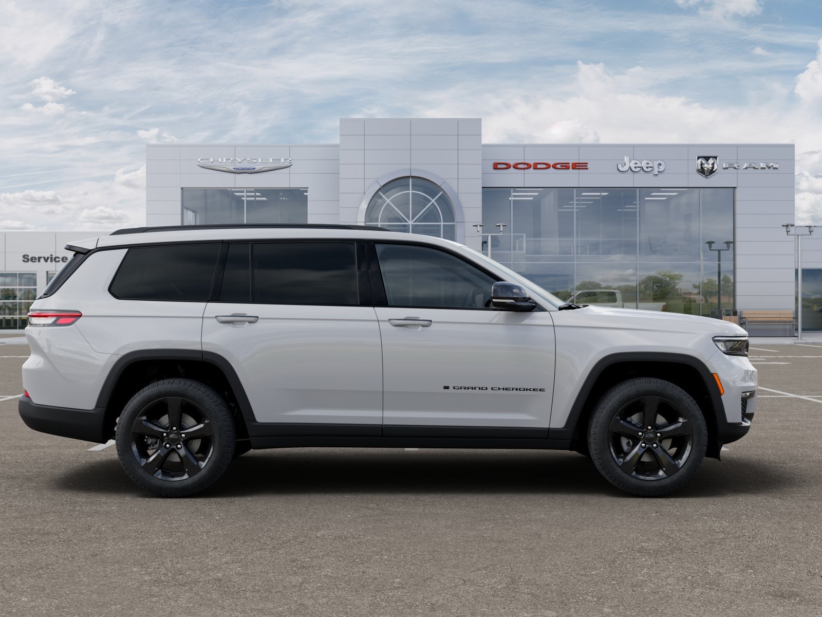New 2025 Bright White Clear-Coat Exterior Paint Jeep Limited image 59
