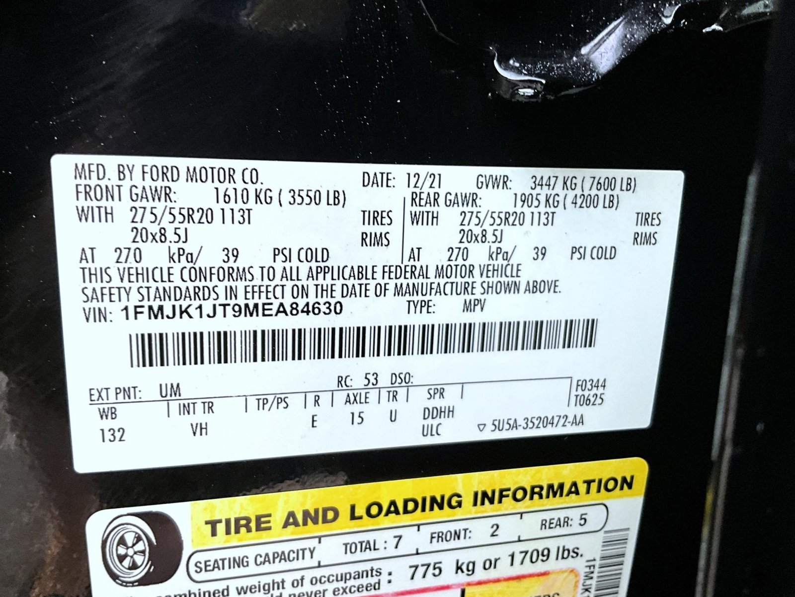 Used 2021 Black Ford XLT image 29