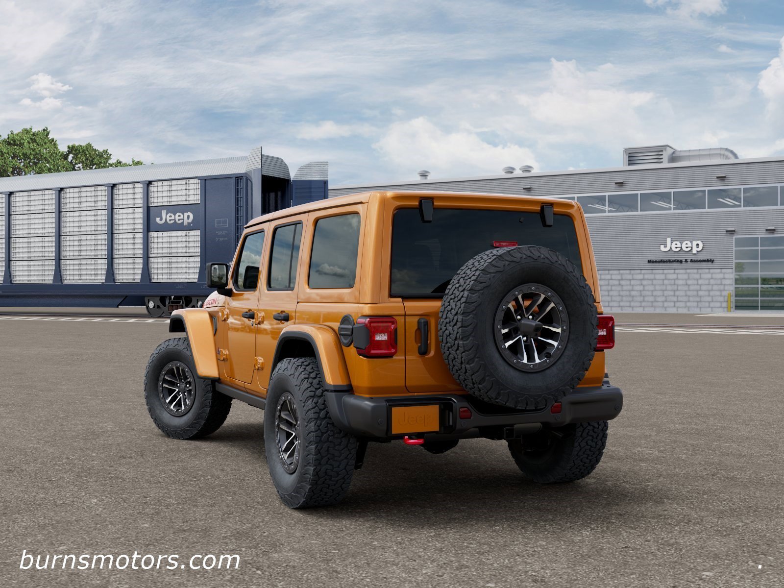 New 2026 Goldilocks Exterior Paint Jeep Rubicon X 4-Door image 3