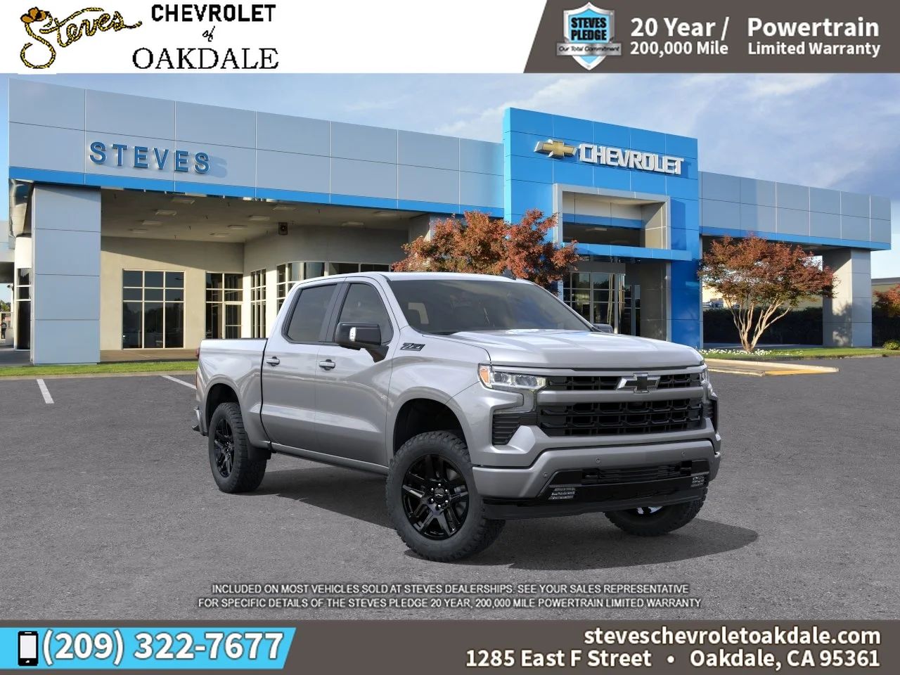 New 2026 Sterling Gray Metallic Chevrolet RST image 1
