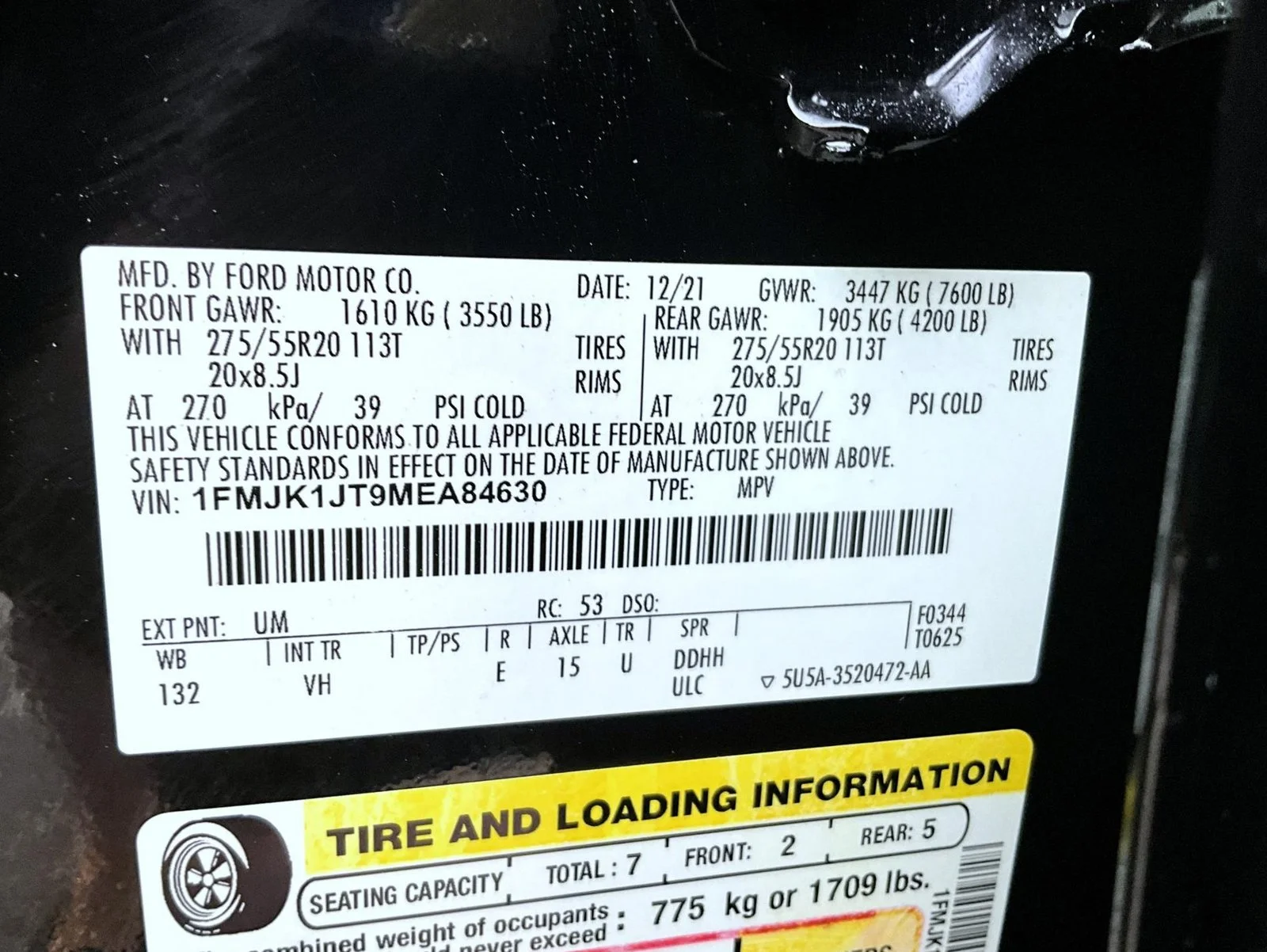 Used 2021 Black Ford XLT image 29
