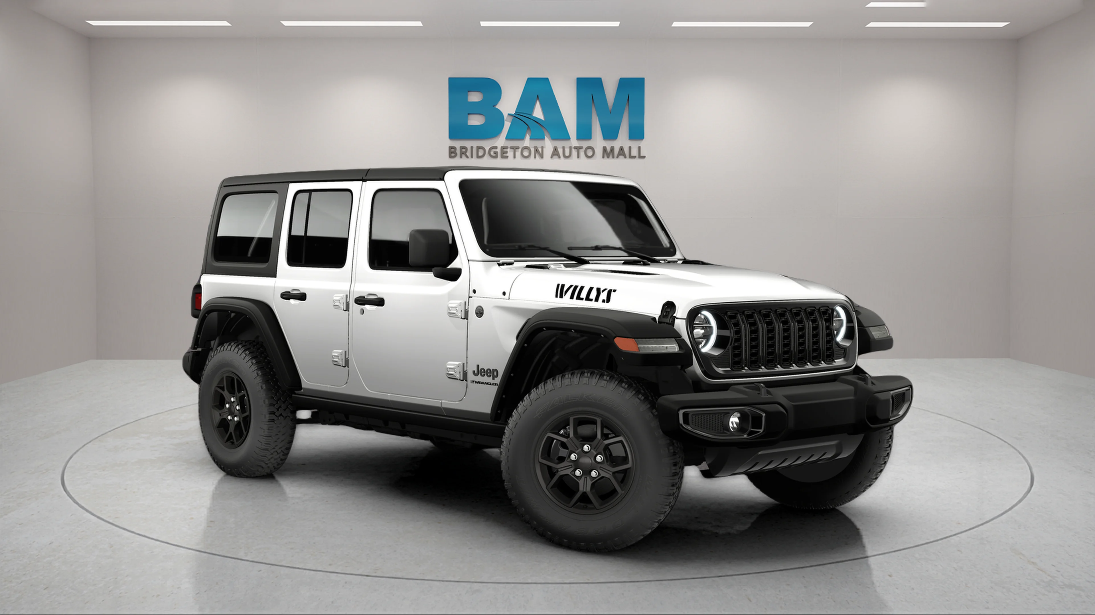 New 2026 Bright White Clearcoat Jeep Willys image 2