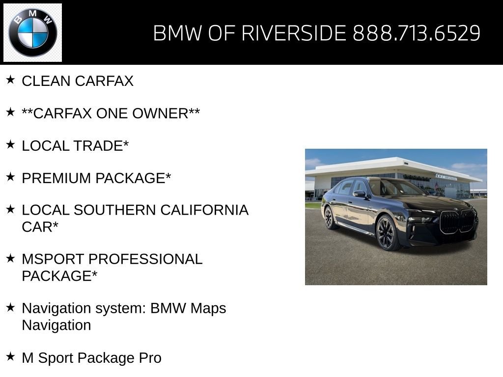 Used 2025 Black BMW 740i xDrive image 15