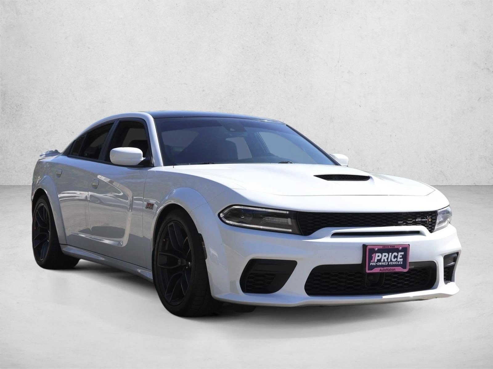 Used 2020 White Knuckle Clearcoat Dodge Scat Pack Widebody image 3