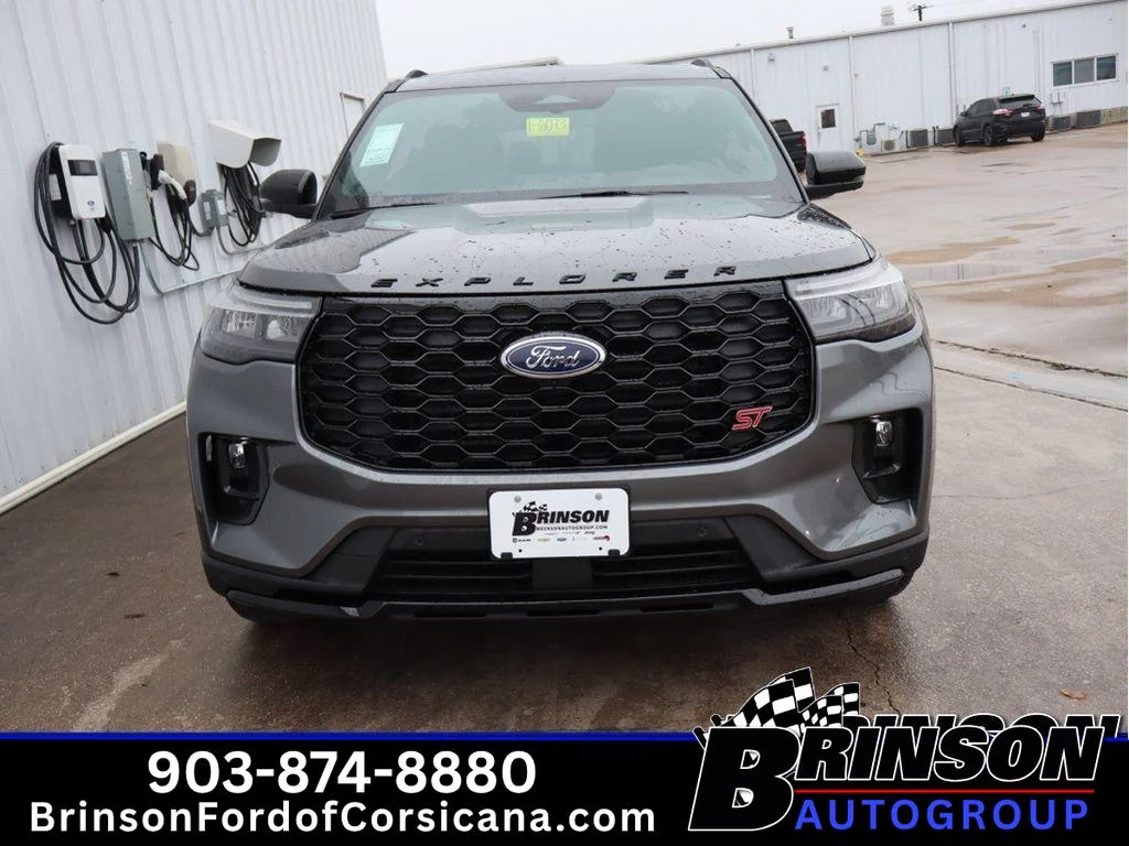 New 2026 Carbonized Gray Metallic Ford ST image 2