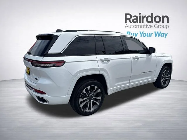 Used 2023 Bright White Clearcoat Jeep Overland 4xe image 7