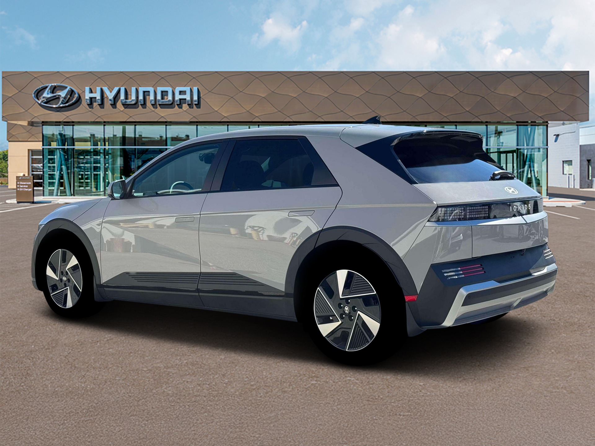 New 2026 Cyber Gray Hyundai SEL image 4