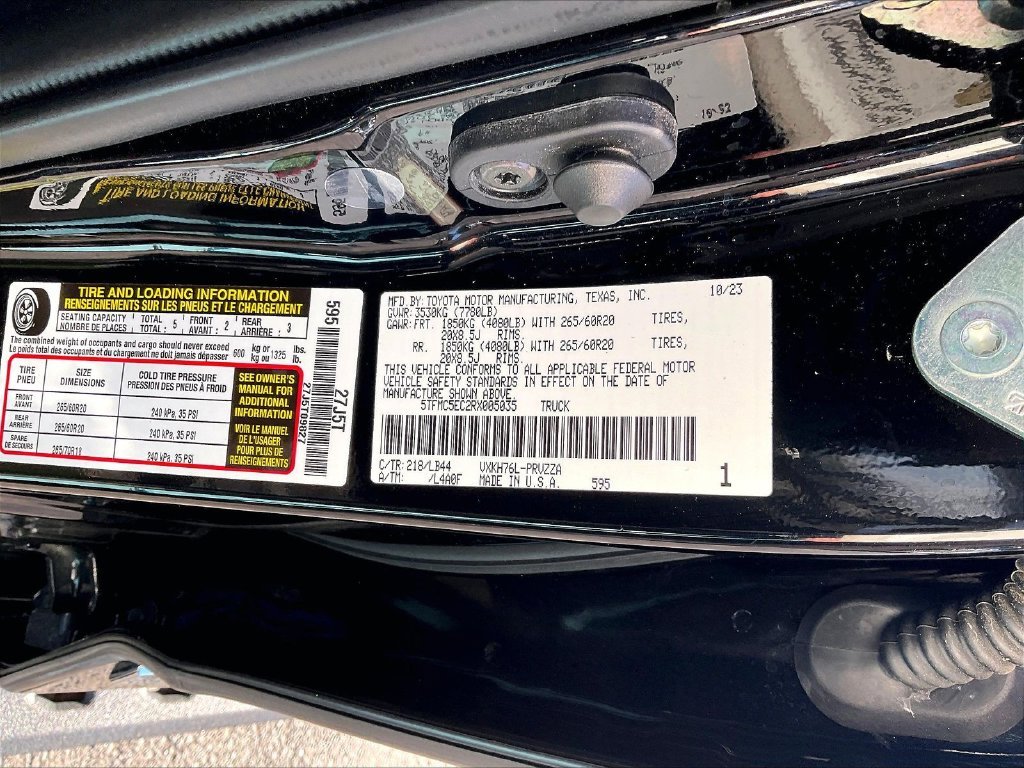 Used 2024 Black Toyota 1794 Edition image 36
