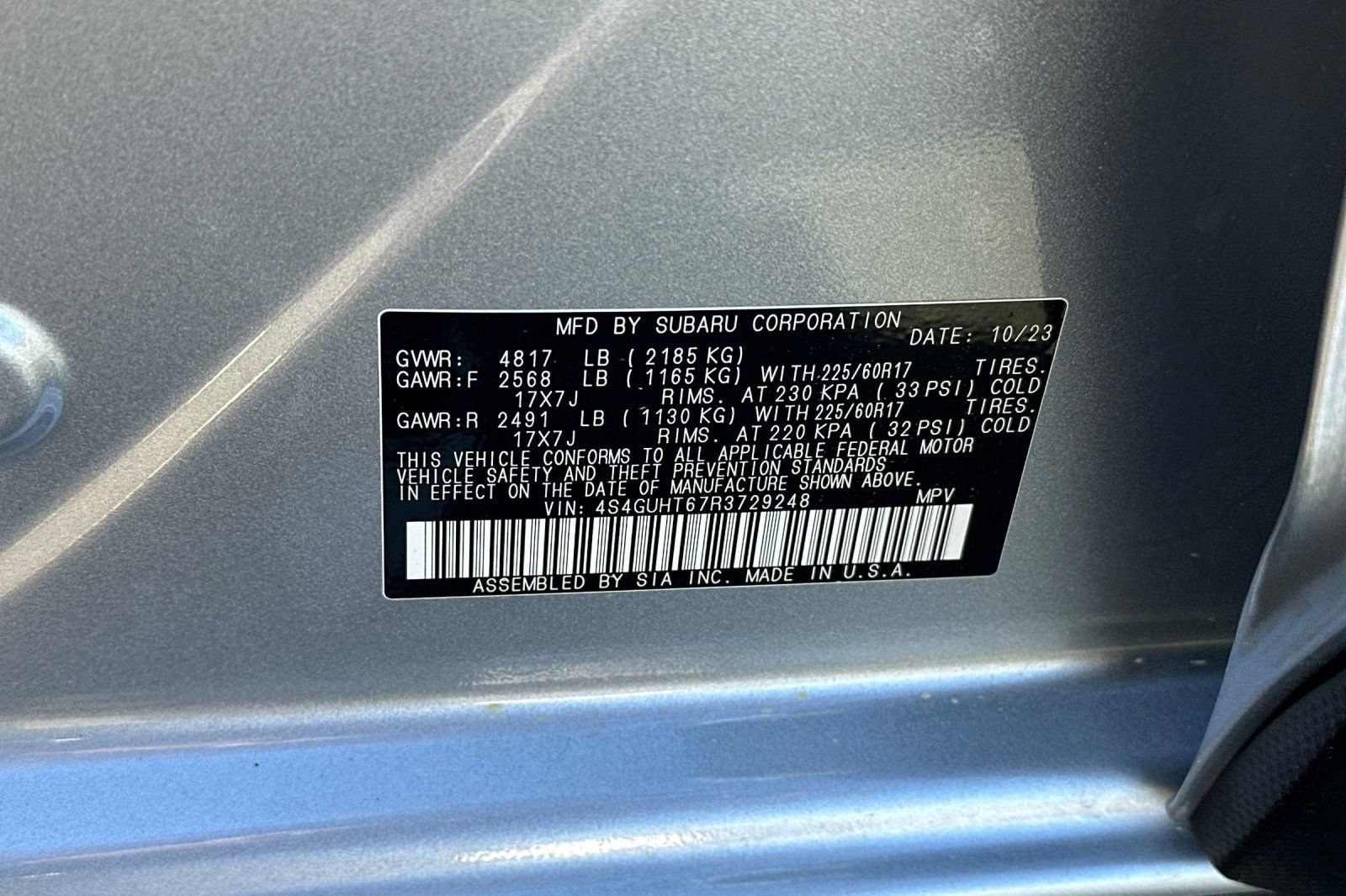 Used 2024 Silver Subaru Wilderness image 35