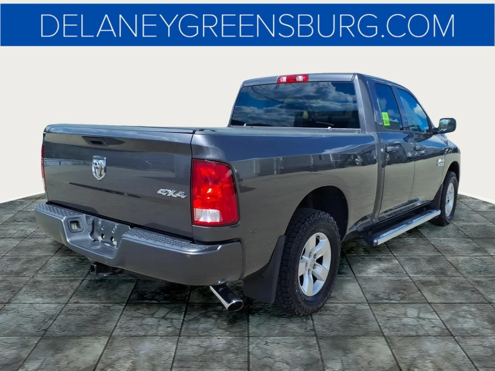 Used 2017 Granite Crystal Metallic Clearcoat RAM Express image 3