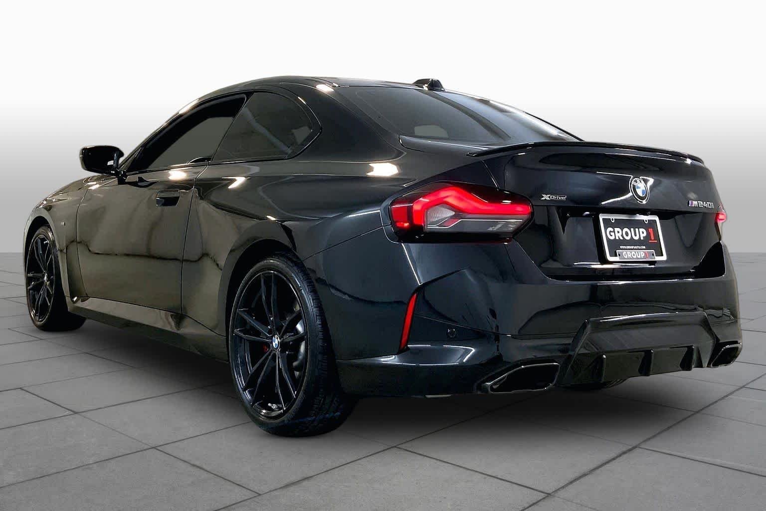 Used 2023 Black Sapphire Metallic BMW M240i xDrive image 11