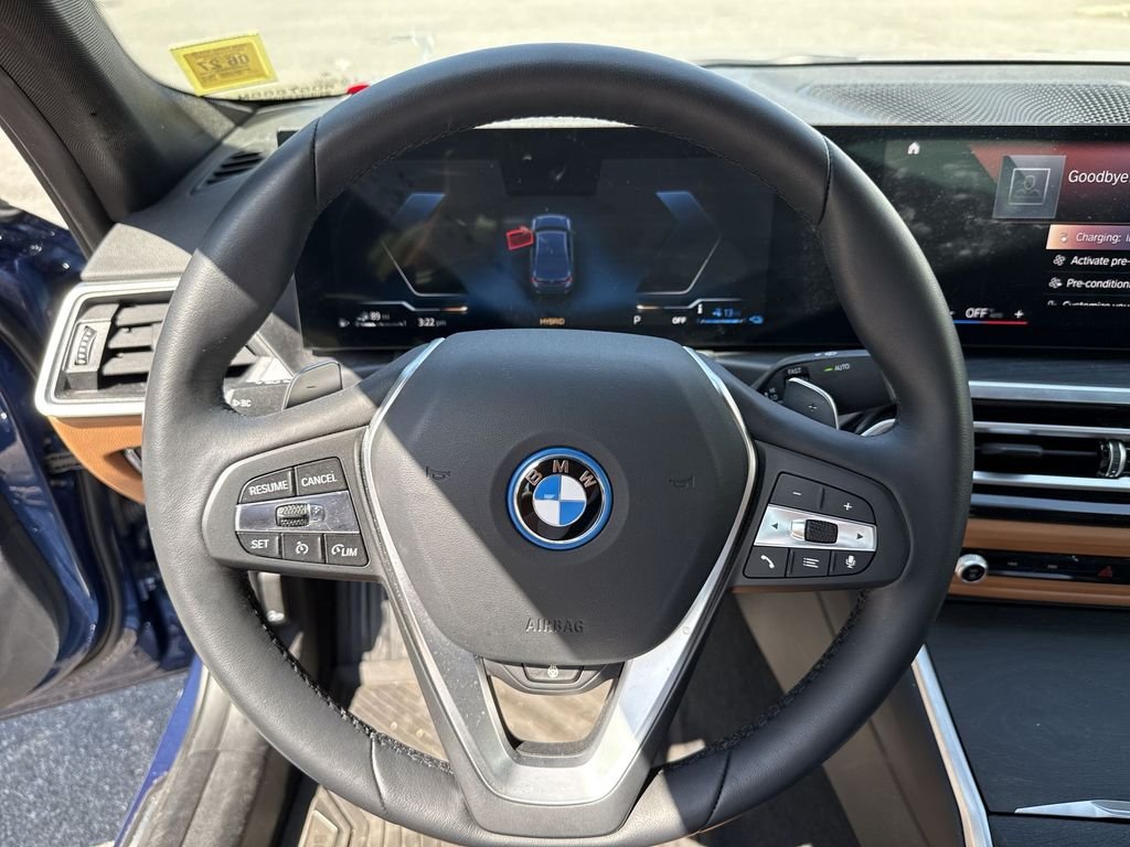 Certified Used 2023 Blue Metallic BMW 330e xDrive image 14