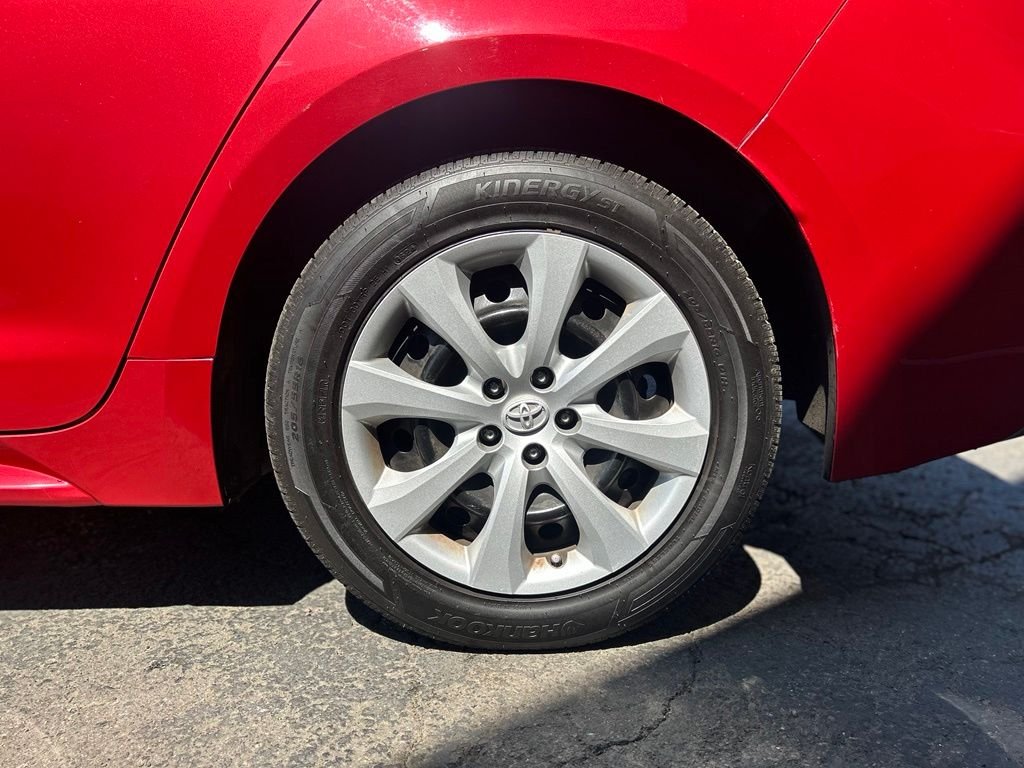 Used 2021 Red Toyota LE image 10